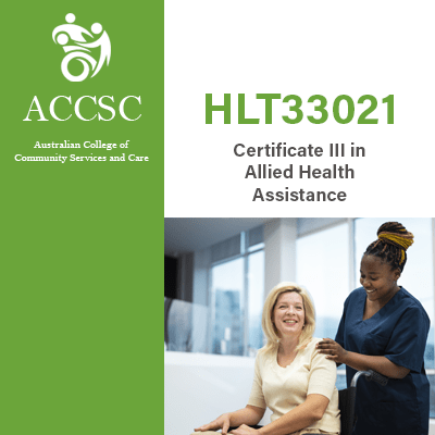 Certificate III in Allied Health Assistance