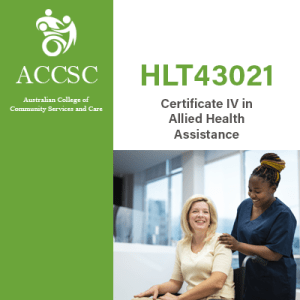 Certificate IV in Allied Health Assistance